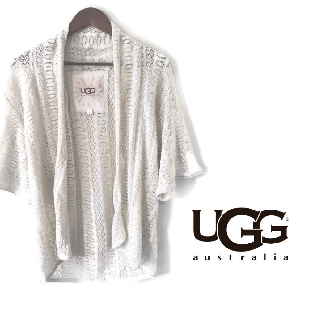UGG Australia | Loose knit short-sleeved cardigan